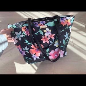 Bebe Large Floral Tote